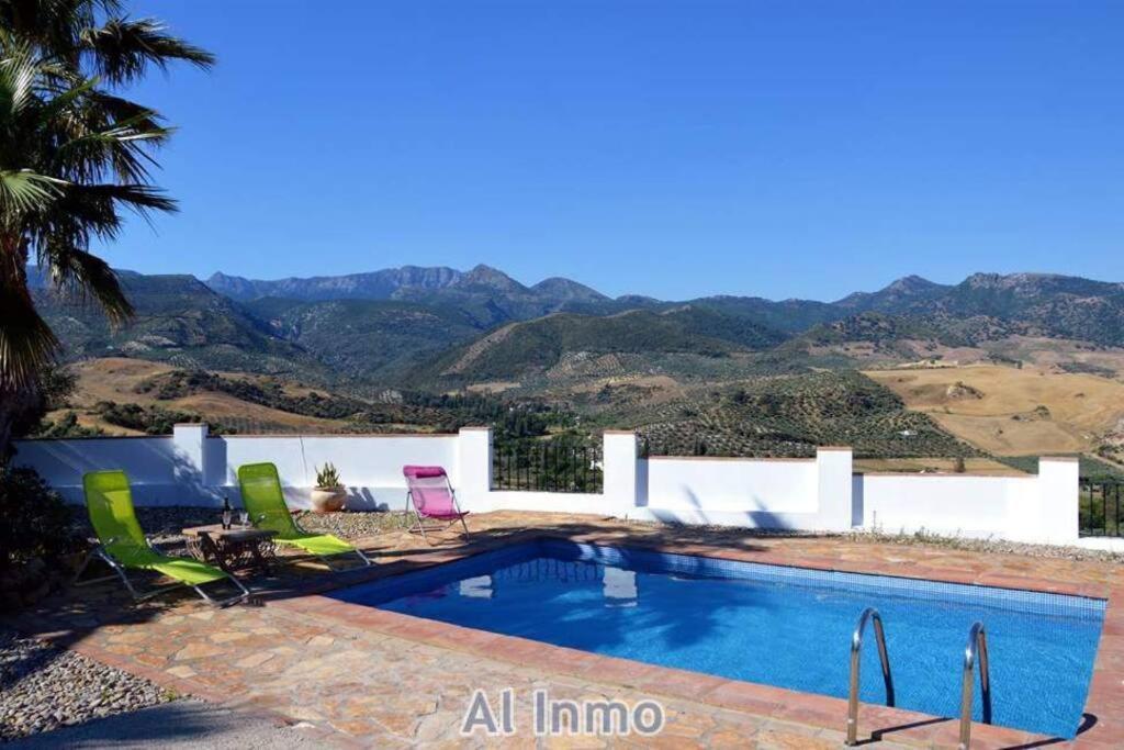 Las Palmeras - Ein Stück vom Paradies - Behagliches Haus mit Pool Algodonales Exterior foto