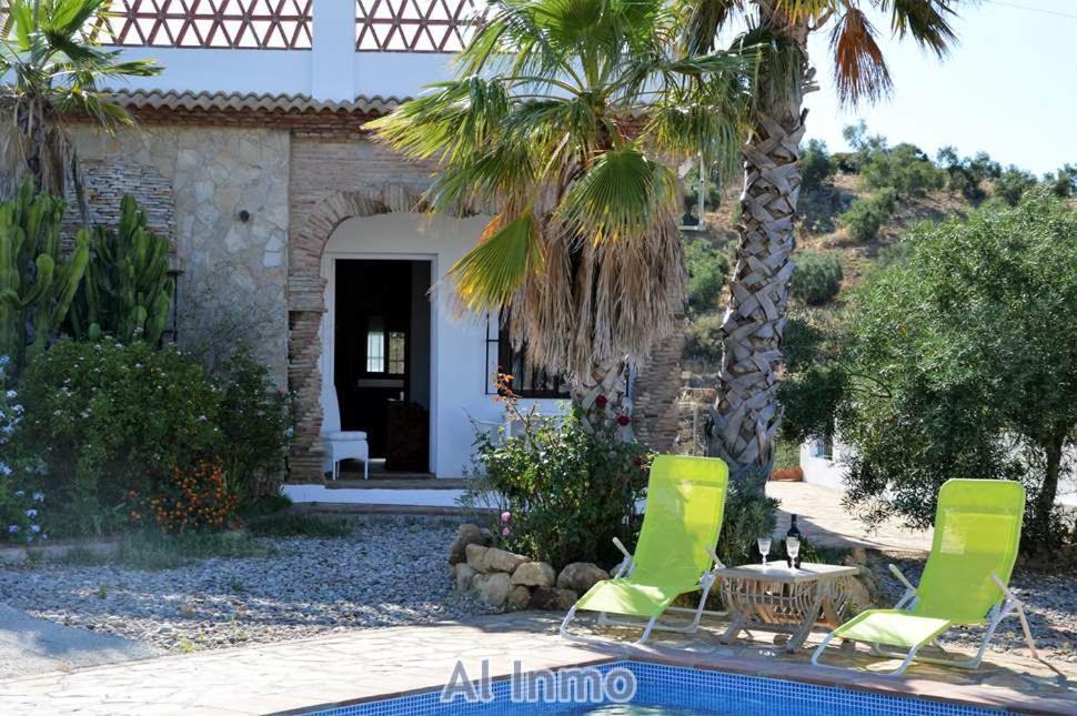 Villa Las Palmeras - Ein Stück vom Paradies - Behagliches Haus mit Pool Algodonales Exterior foto